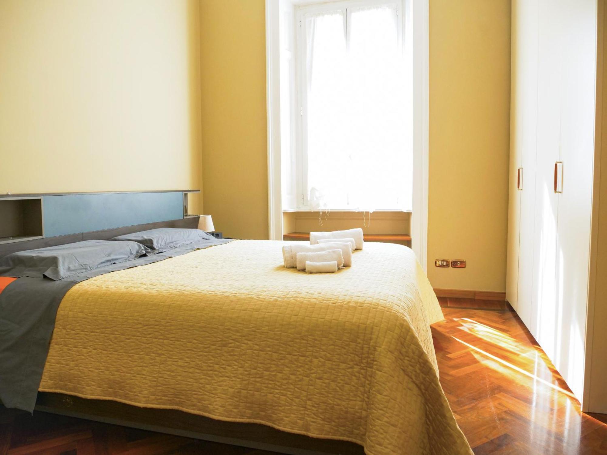 Wonderful Downtown Apartment-Hd Netflix, King-Size Bed, Two Minutes' Walk From Metro Милан Экстерьер фото